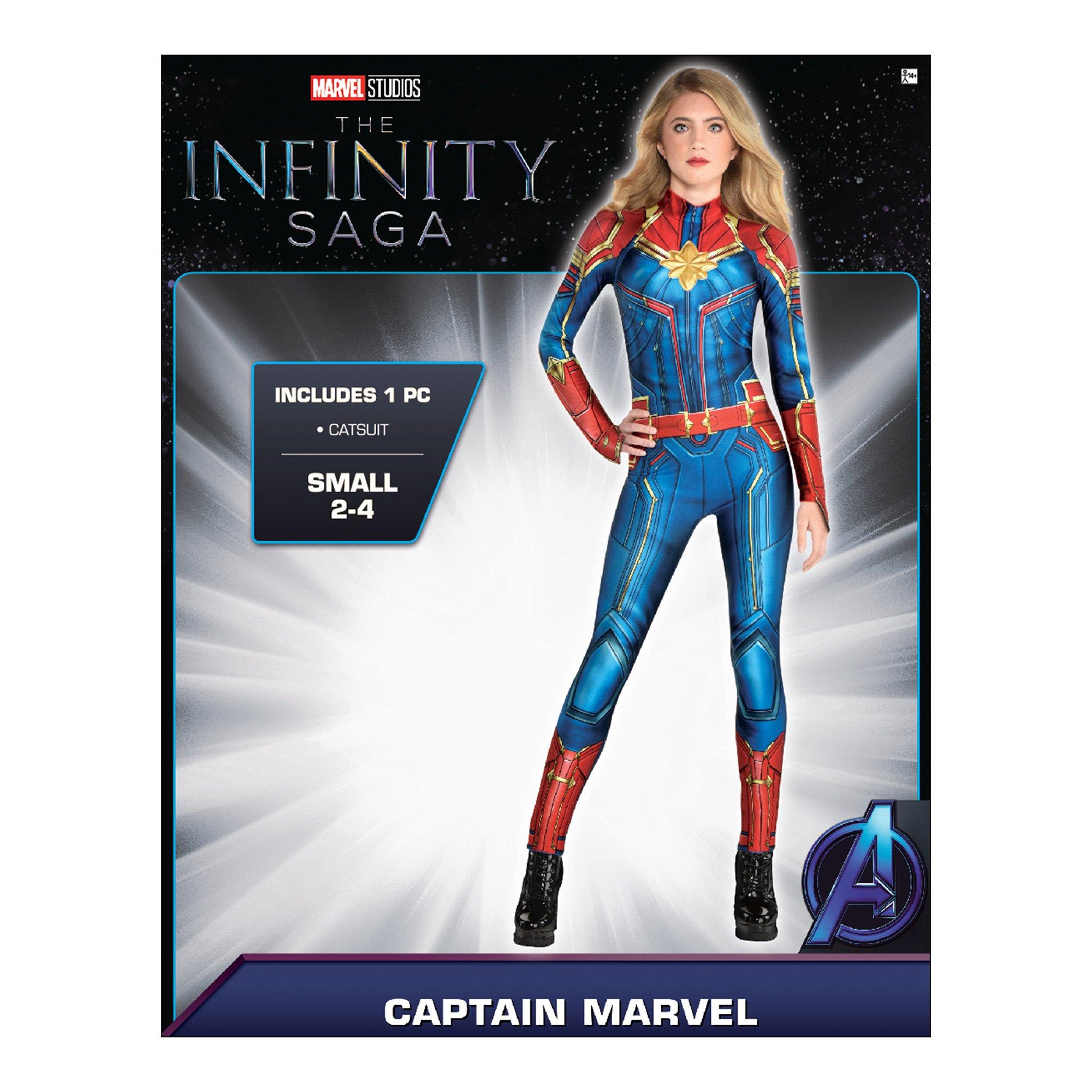 Adult Captain Marvel Costume - Avengers Infinity Saga