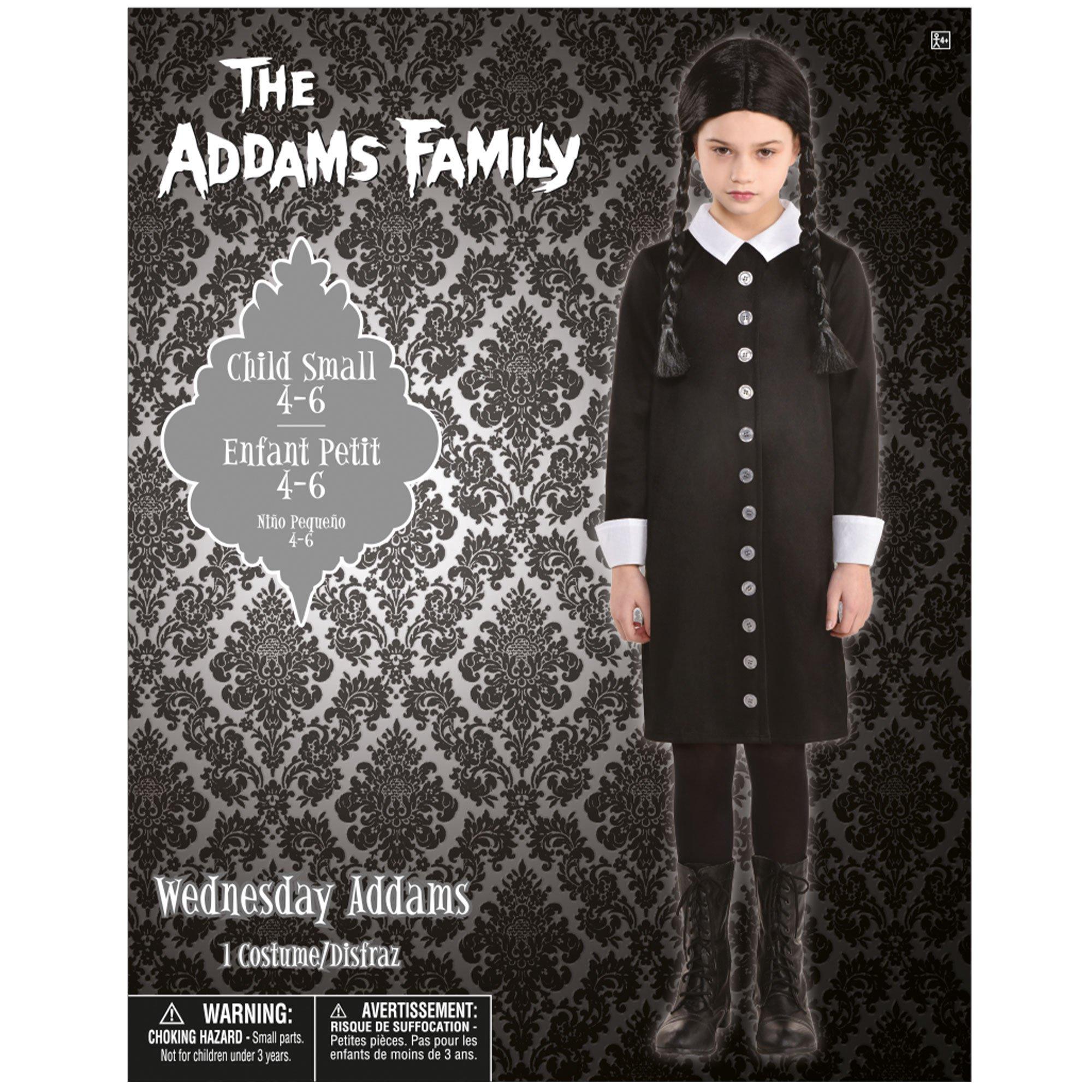 Kids' Wednesday Addams Costume - The Addams Family