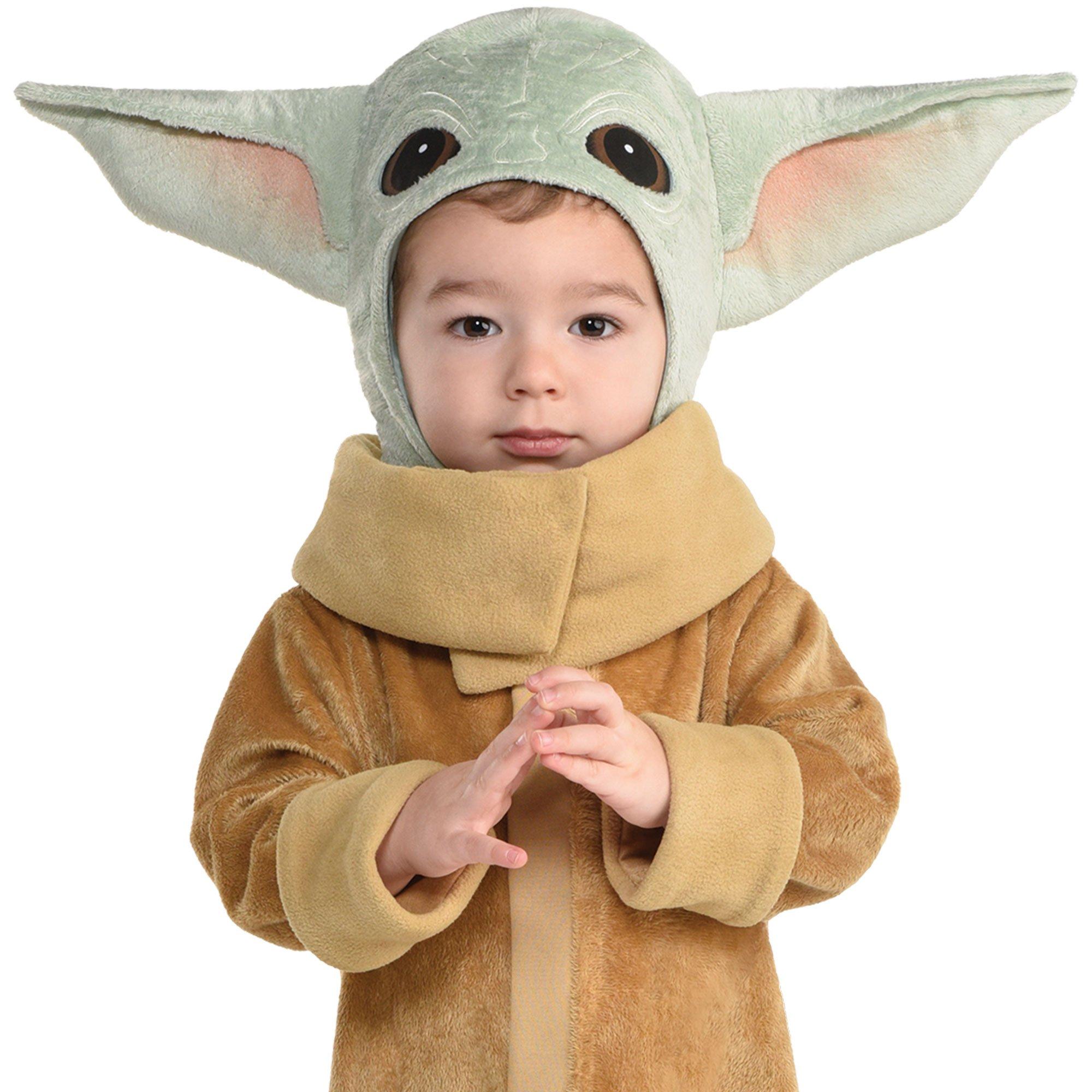 The Mandalorian Baby Yoda Cosplay Costume For Kids Children Outfit