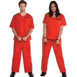 Men's Orange Prisoner Costume