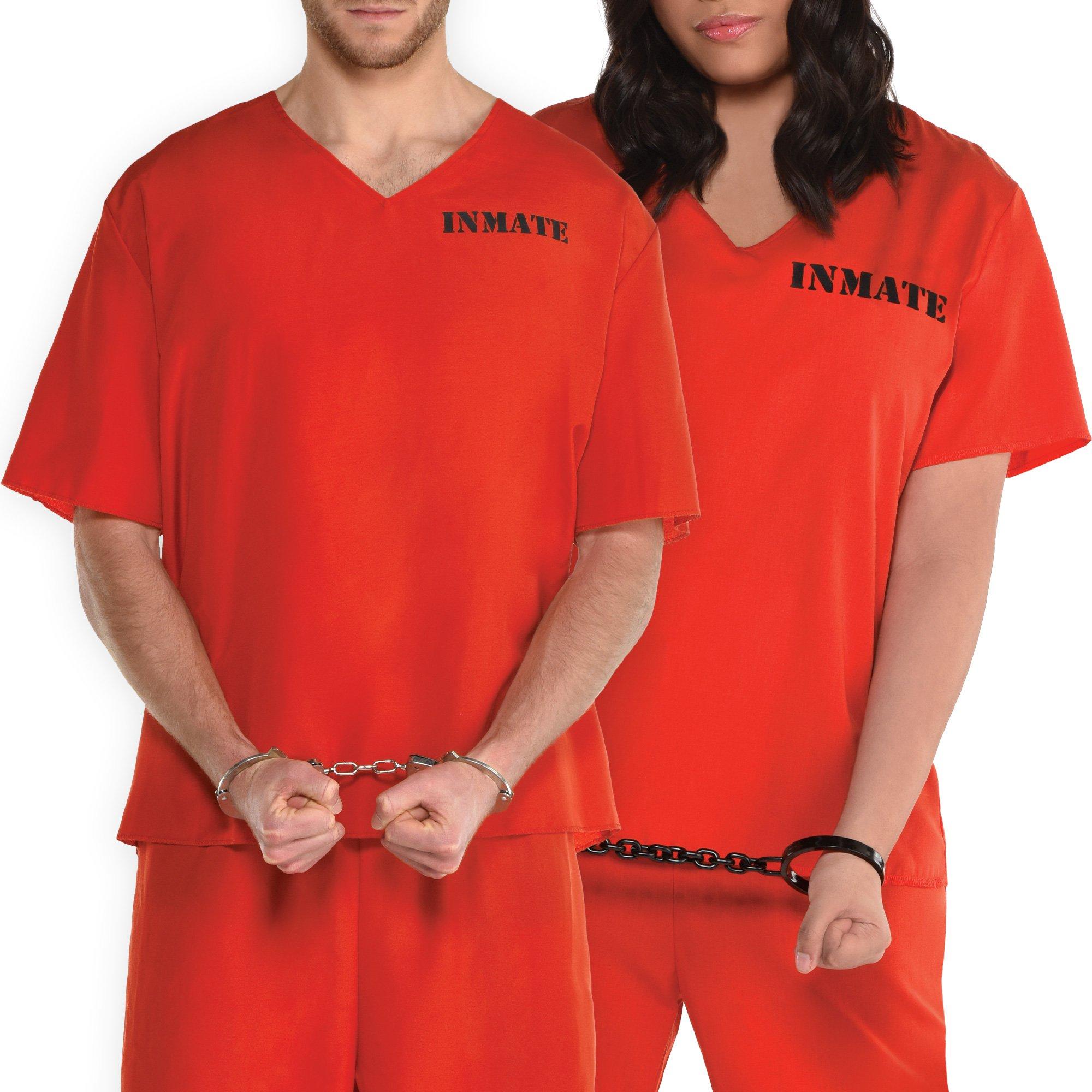 Adult Orange Prisoner Costume