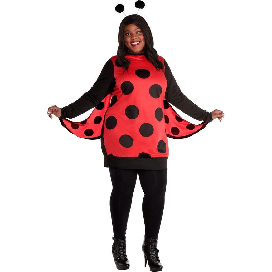 Adult Lovely Ladybug Costume - Plus Size