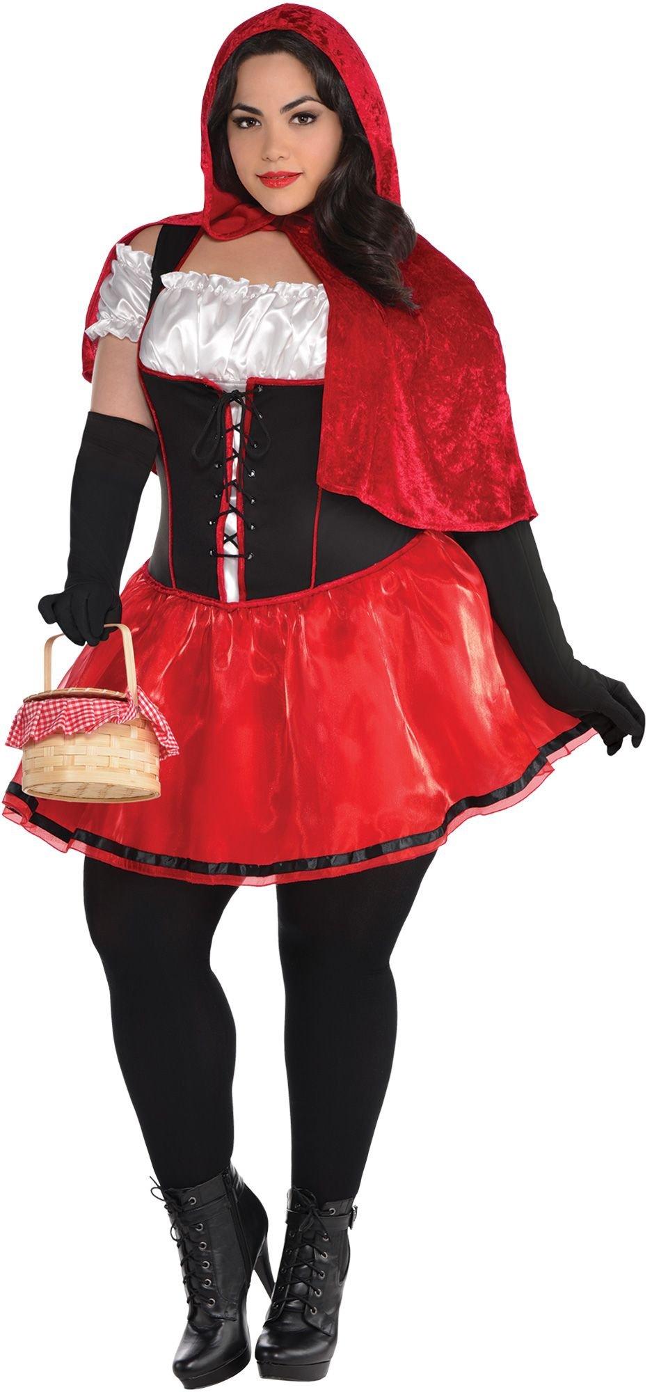Adult Sassy Red Hood Costume - Plus Size | Party City