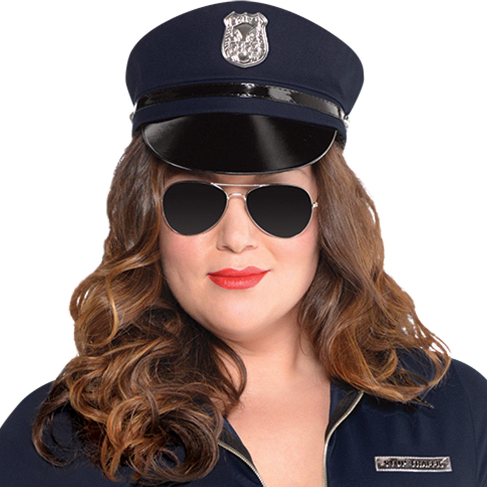 Adult Stop Traffic Sexy Cop Costume - Plus Size