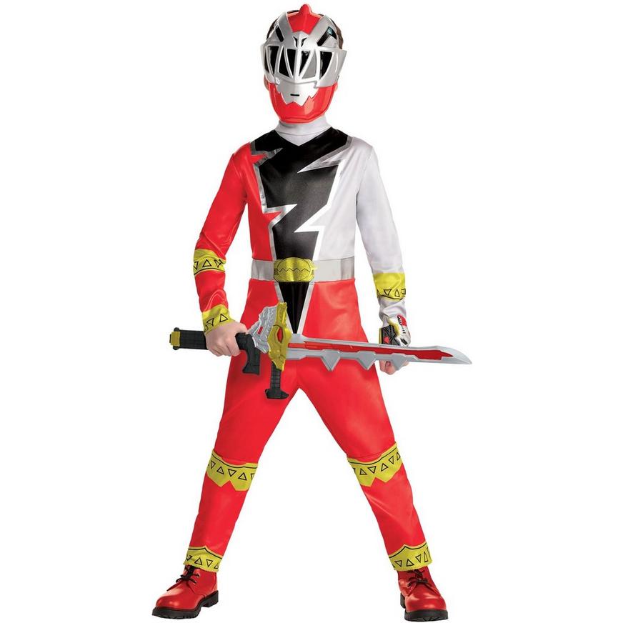 Kids' Red Dino Fury Ranger Costume - Power Rangers