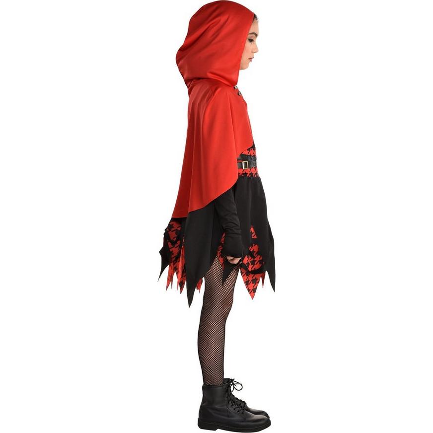 Kids' Rebel Red Riding Hood Costume