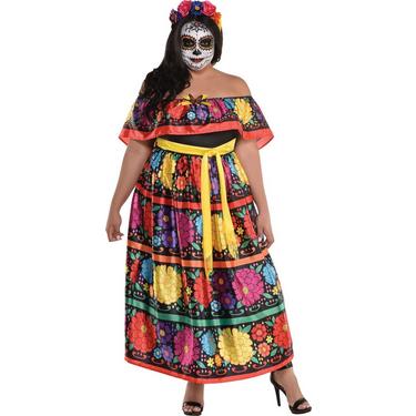 Sugar Skull Day Of The Dead Costume Sugar Skull Day Of The Dead Costume