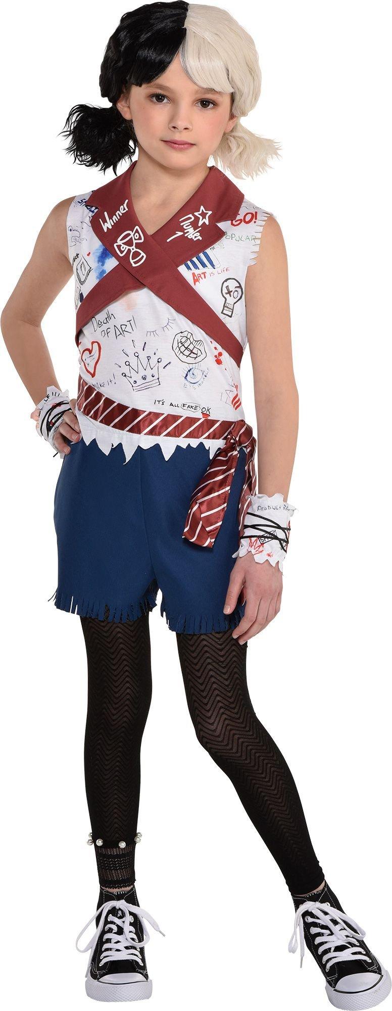 Estella School Uniform Costume Accessory Kit for Kids - Disney Cruella