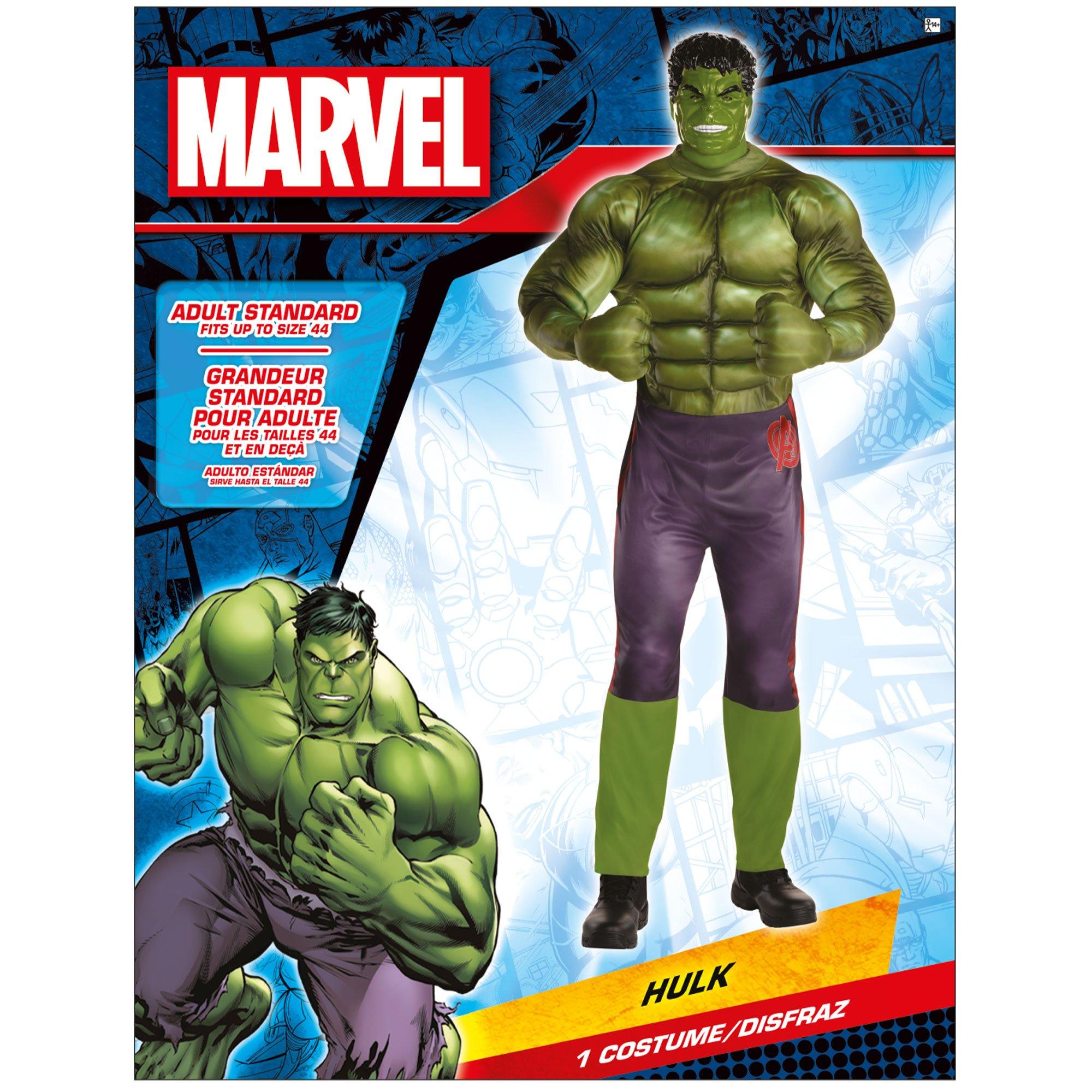 Adult Hulk Muscle Costume - Marvel