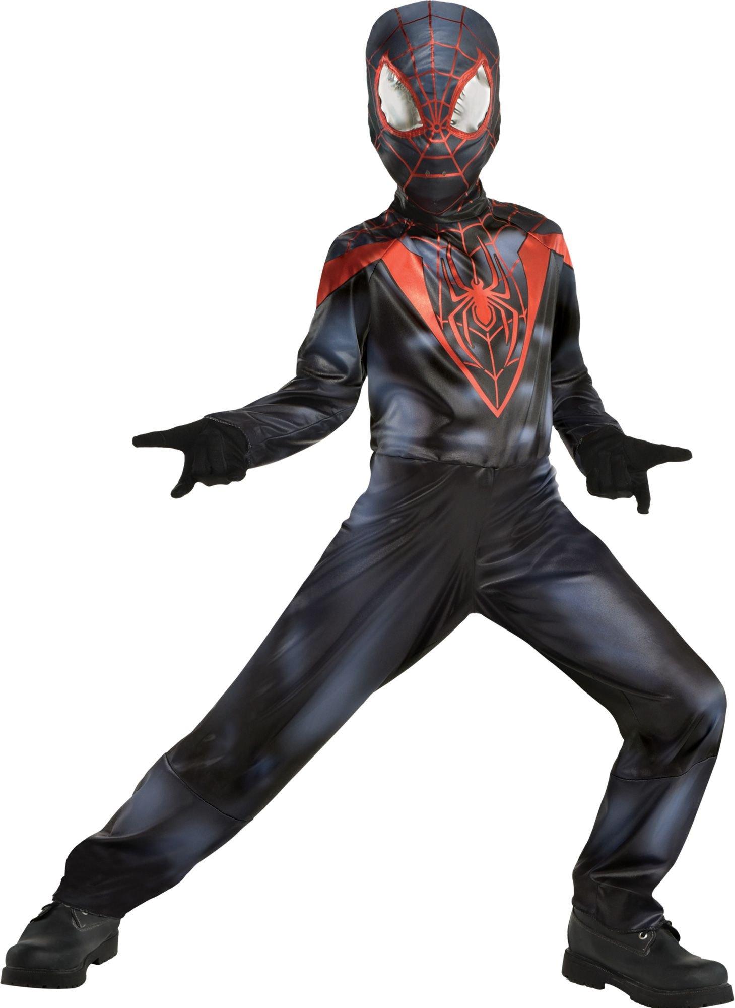 Kids' Miles Morales Spider-Man Costume - Into the Spider-Verse | Party City