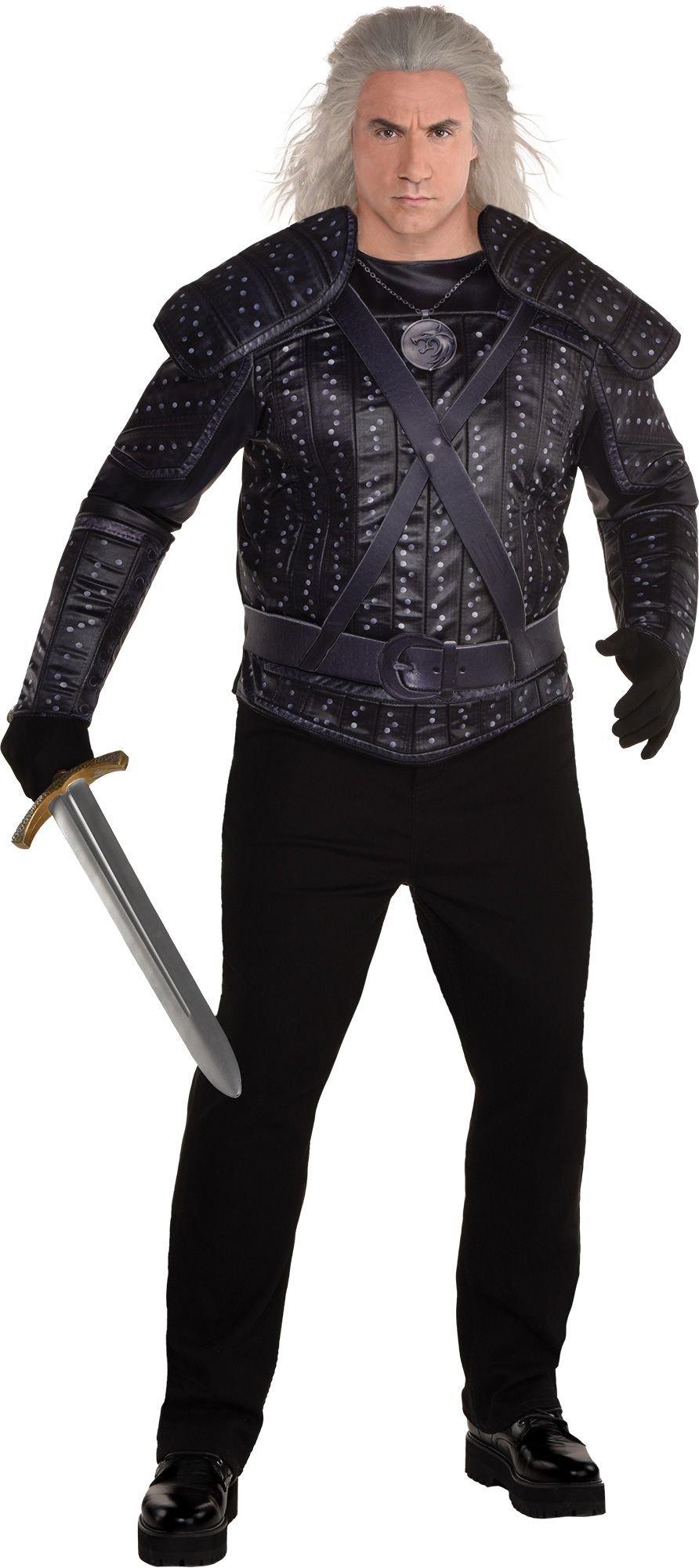 Adult Geralt of Rivia Plus Size Costume - Netflix Witcher | Party City