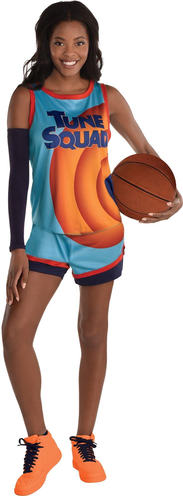 Ship From US Tune Squad Space Jam Basketball Jersey Youth Adult