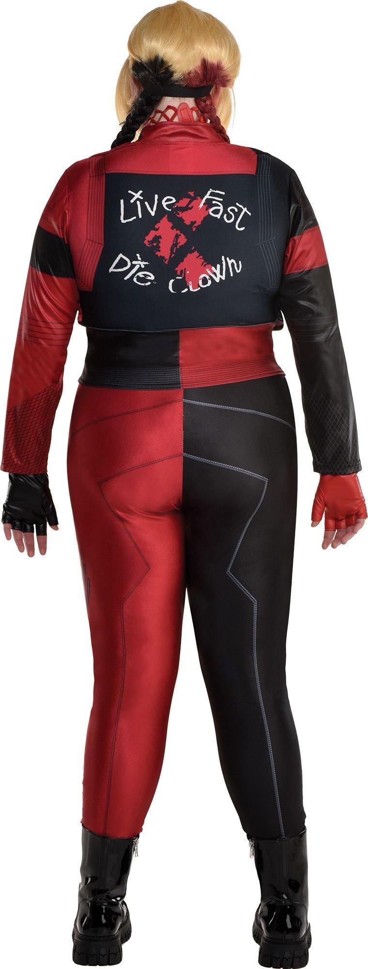 Adult Harley Quinn Plus Size Deluxe Costume Suicide Squad 2