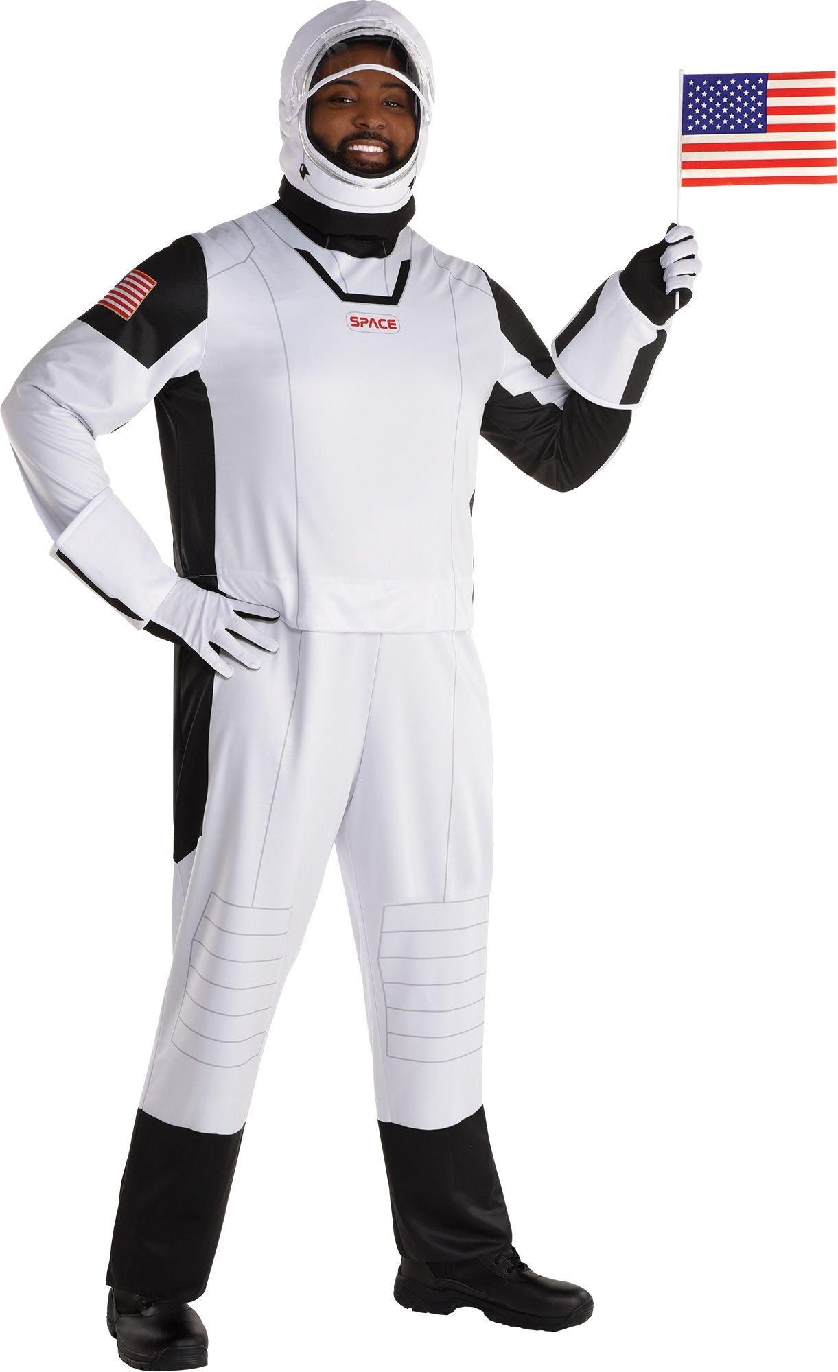 Adult In Flight Astronaut Costume - Plus Size