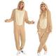 Adult Sloth One Piece Zipster Costume