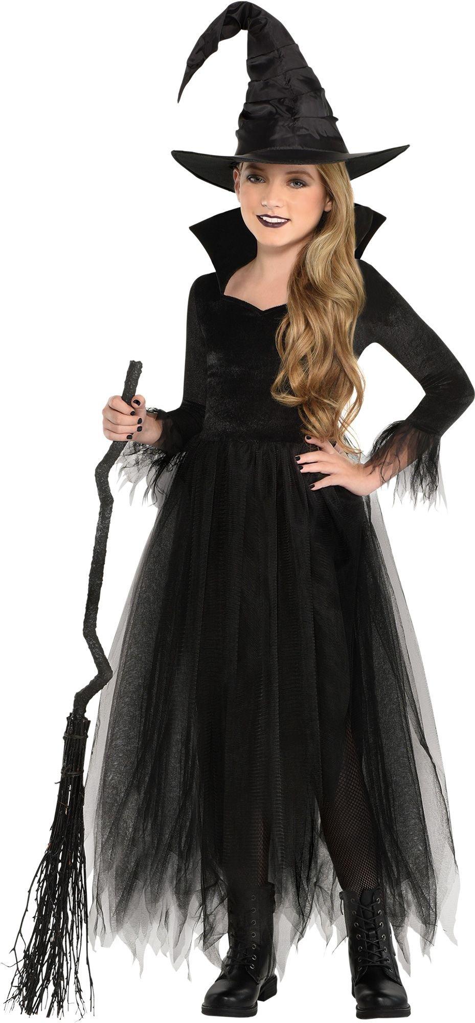 girls witch costume