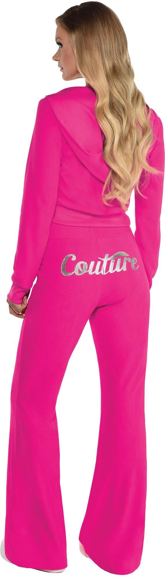 Pink Velour Tracksuit