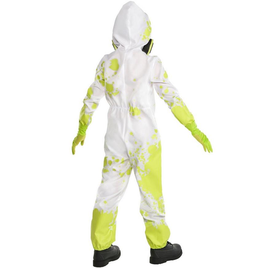 Kids' Radioactive Hazmat Suit Glow-in-the-Dark Costume