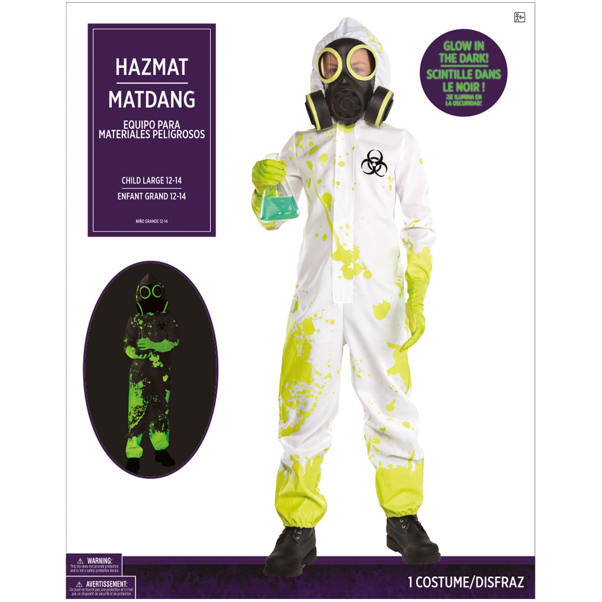 Children's Hazmat Suit Costume - The Costume Shoppe