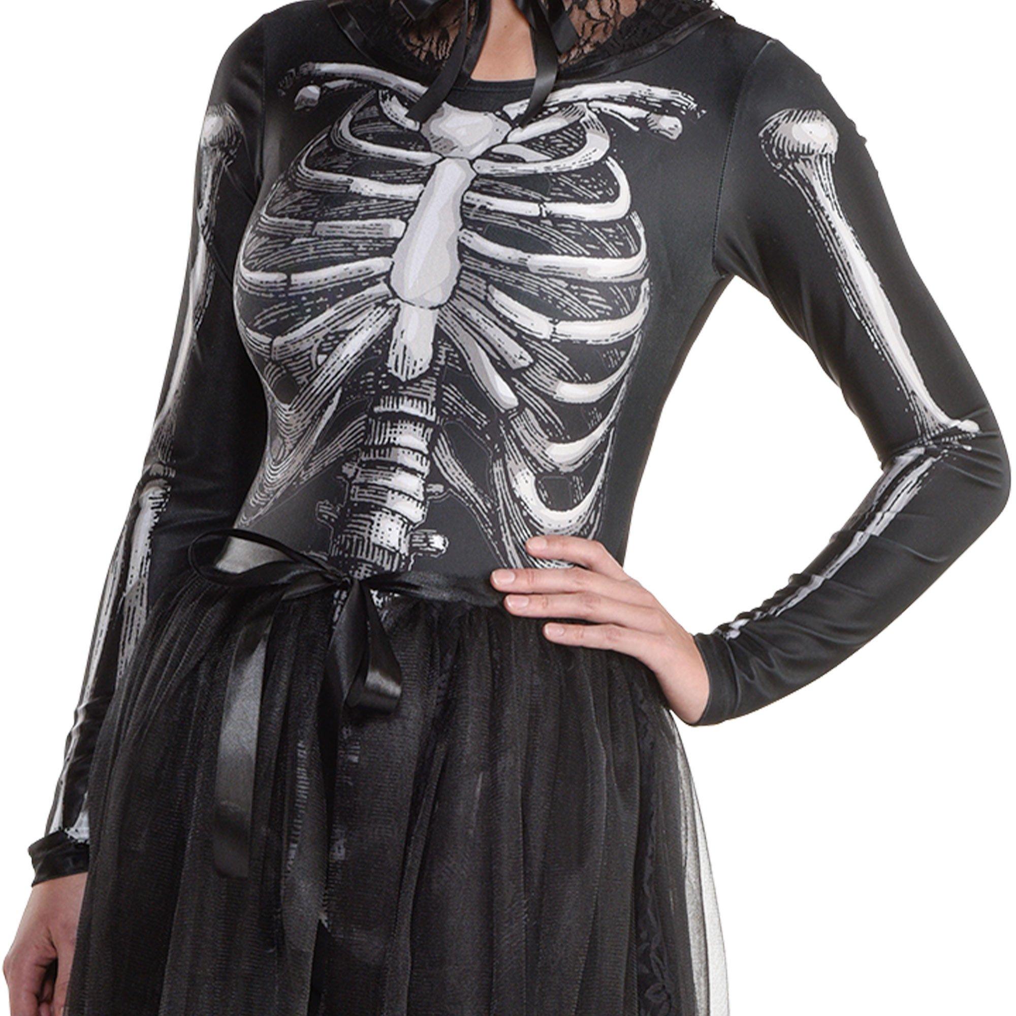 Plus size skeleton clearance dress