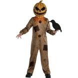 Kids' Rotten Pumpkin Scarecrow Costume