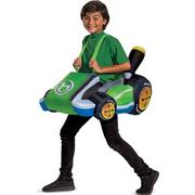 Kids' Yoshi Kart Ride-On Inflatable Costume - Mario Kart