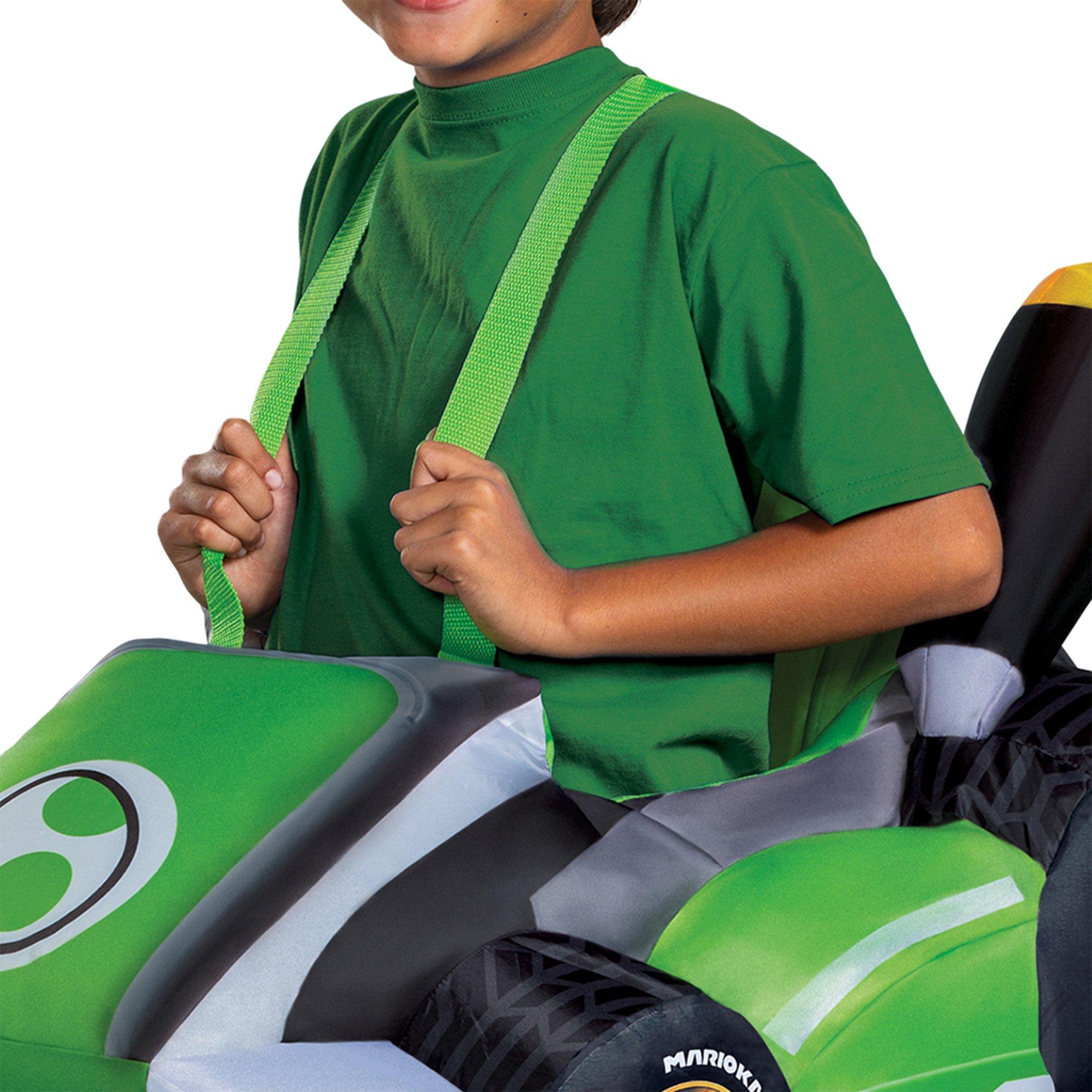 Kids' Yoshi Kart Ride-On Inflatable Costume - Mario Kart
