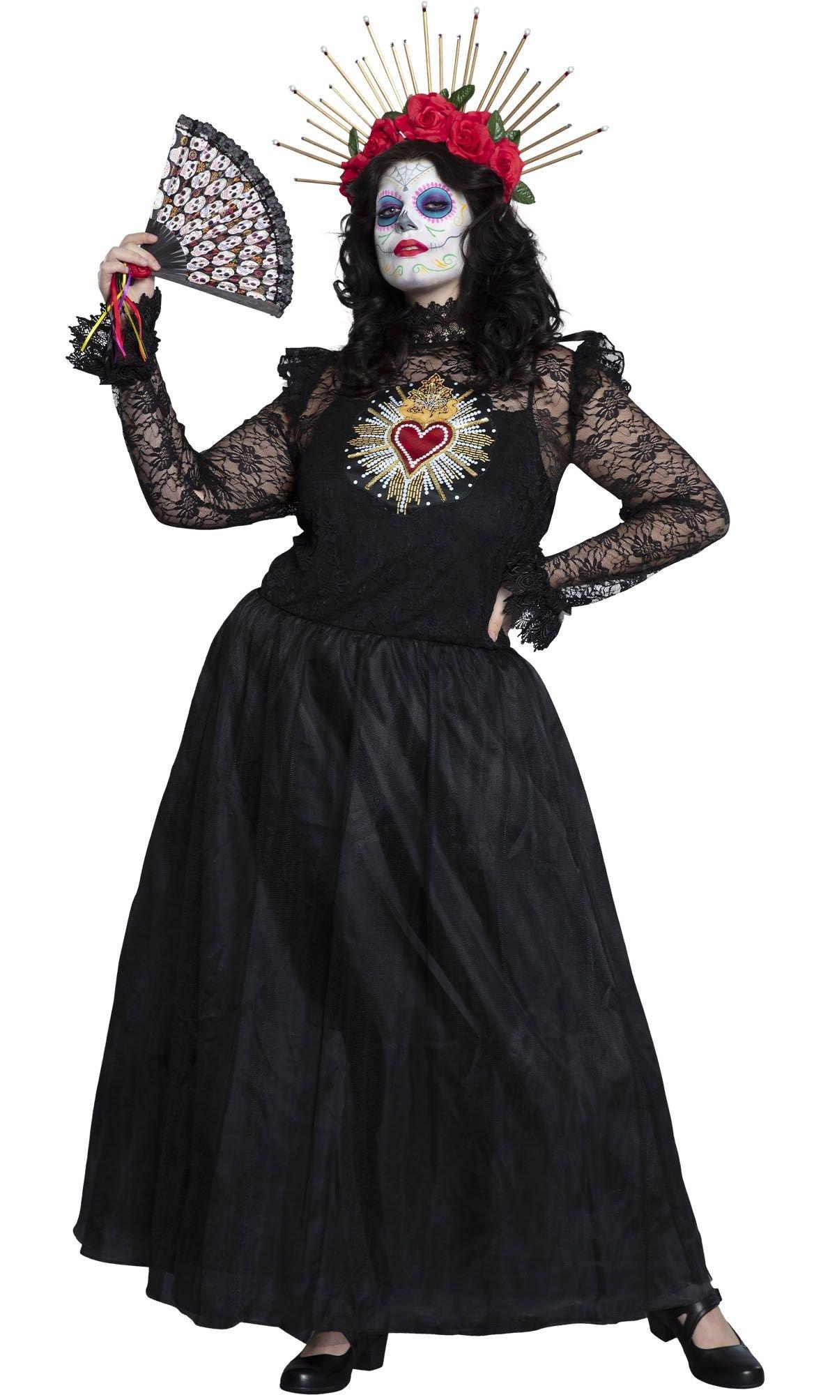 Day of the dead dress plus size best sale