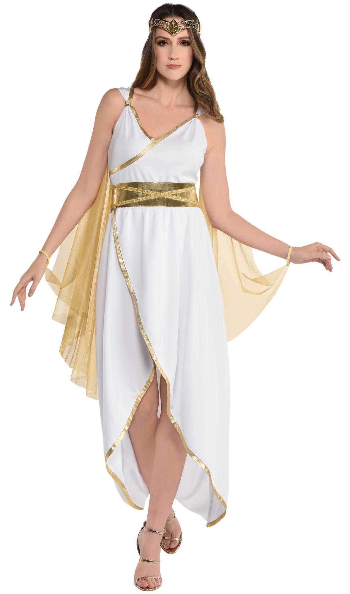 Aphrodite Costume for Women Adult Greek Goddess Costume Women Medium :  : Clothing, Shoes & Accessories