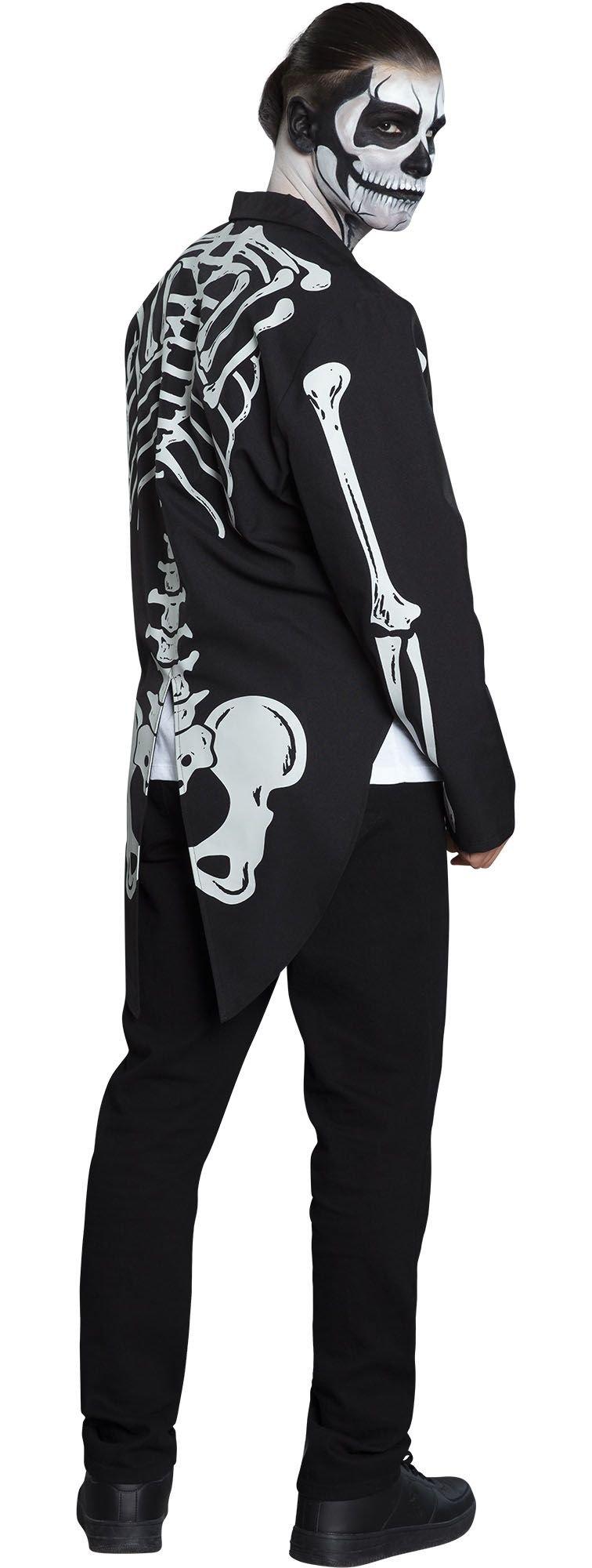Skeleton Tailcoat Jacket for Adults | Party City