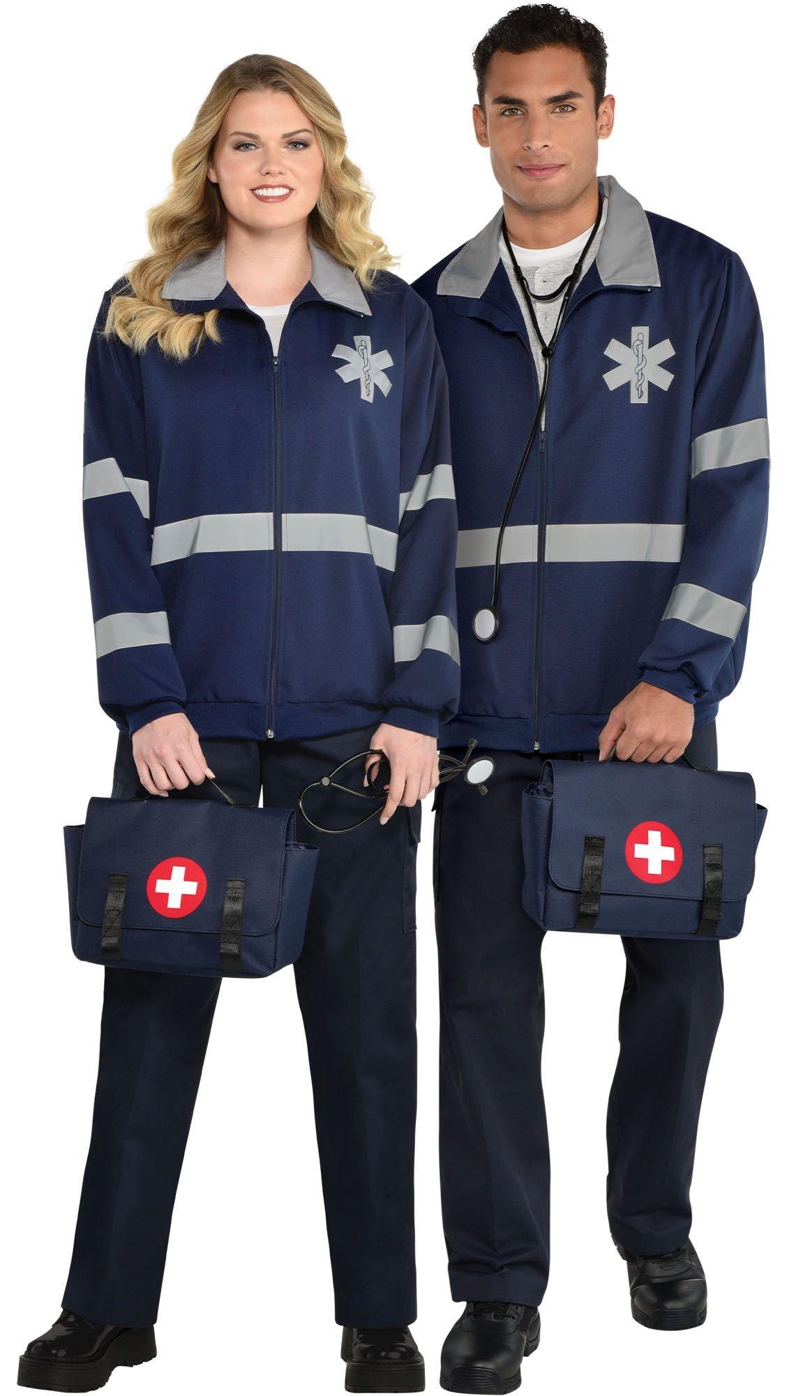 Reflective EMT Jacket for Adults | Party City