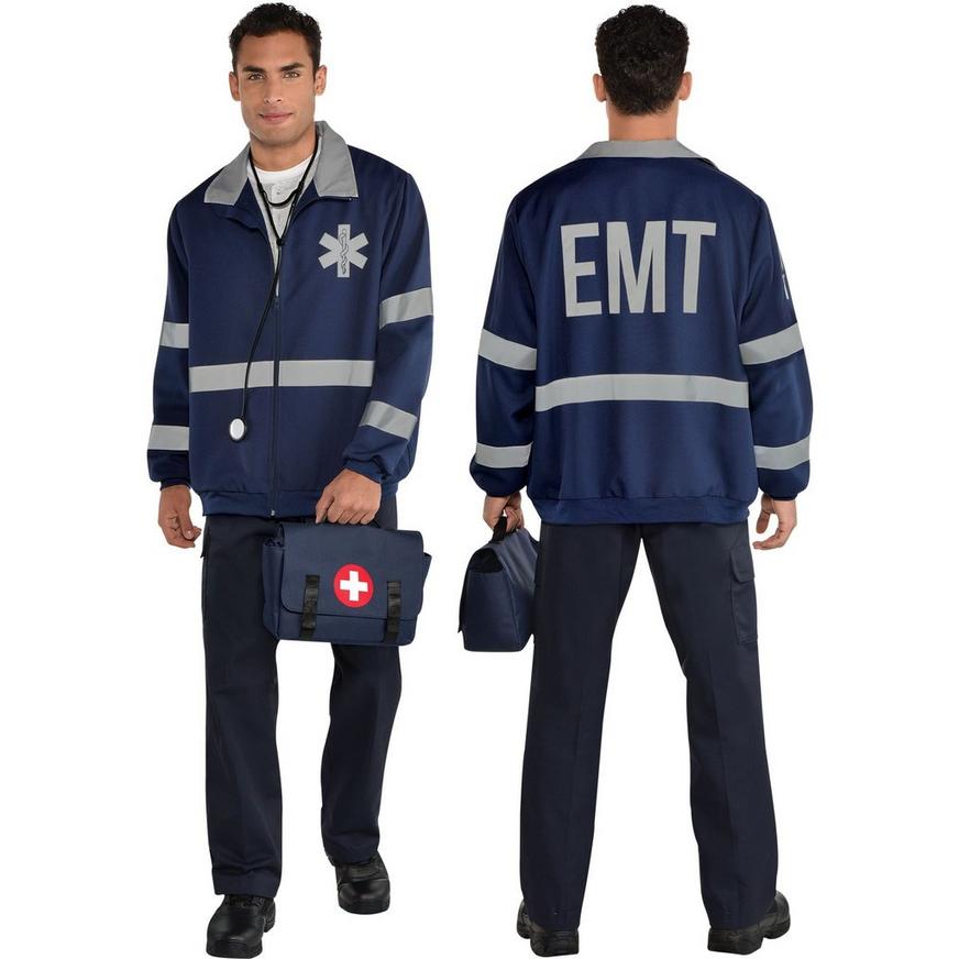Reflective EMT Jacket for Adults
