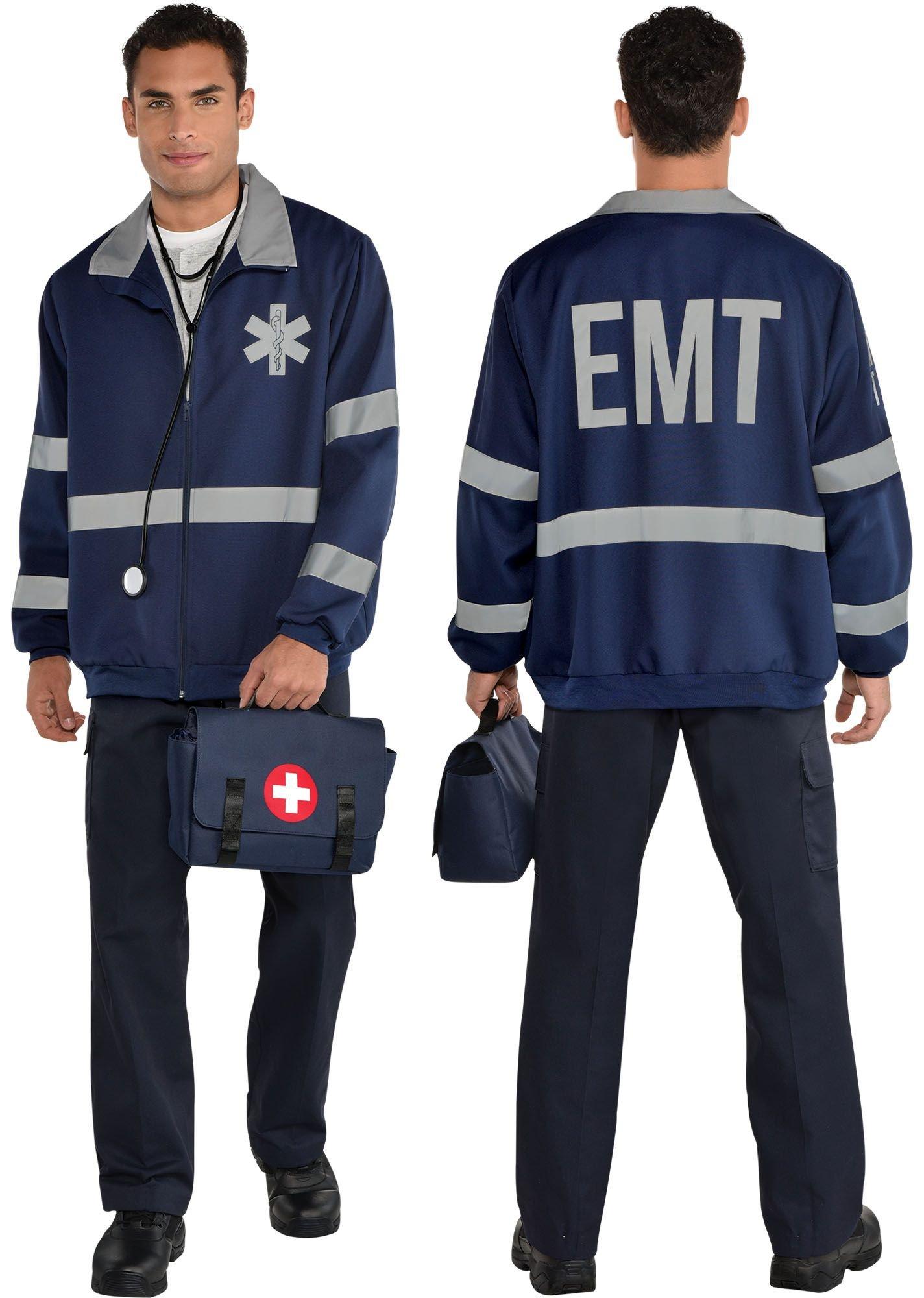 Reflective EMT Jacket for Adults