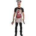 Zombie Cook Costume Accessory Kit for Adults