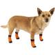 Black & Orange Pumpkin Face Halloween Socks for Dogs