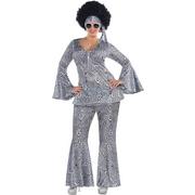 Adult Disco Dancing Queen Costume - Plus Size