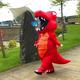 Kids' Red Dinosaur Inflatable Costume