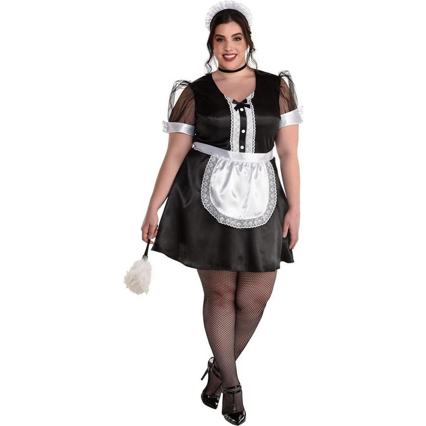 Adult Sassy Maid Costume - Plus Size