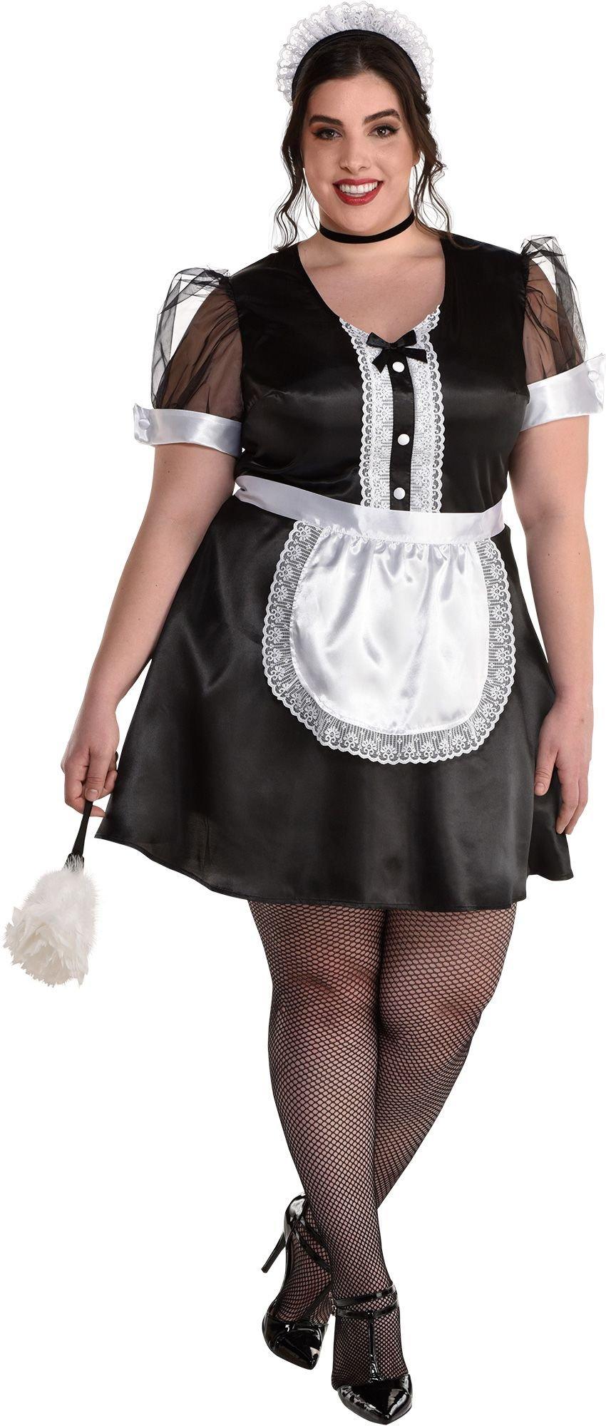 Adult Sassy Maid Costume Plus Size Party City 