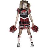 Kids' Red Zombie Fearleader Costume