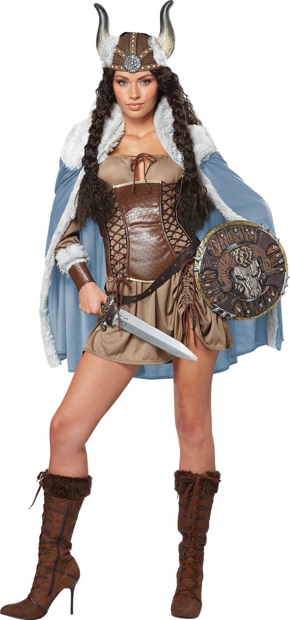 Viking Vixen Costume for Adults