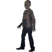 Kids' Light-Up Extreme Scorched Zombie Deluxe Costume 