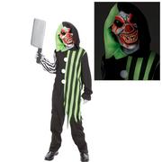 Light-Up Electric Terror Clown Costume for Kids 