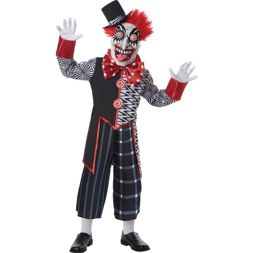 Googly Eyes Krazy Klown Costume for Kids 