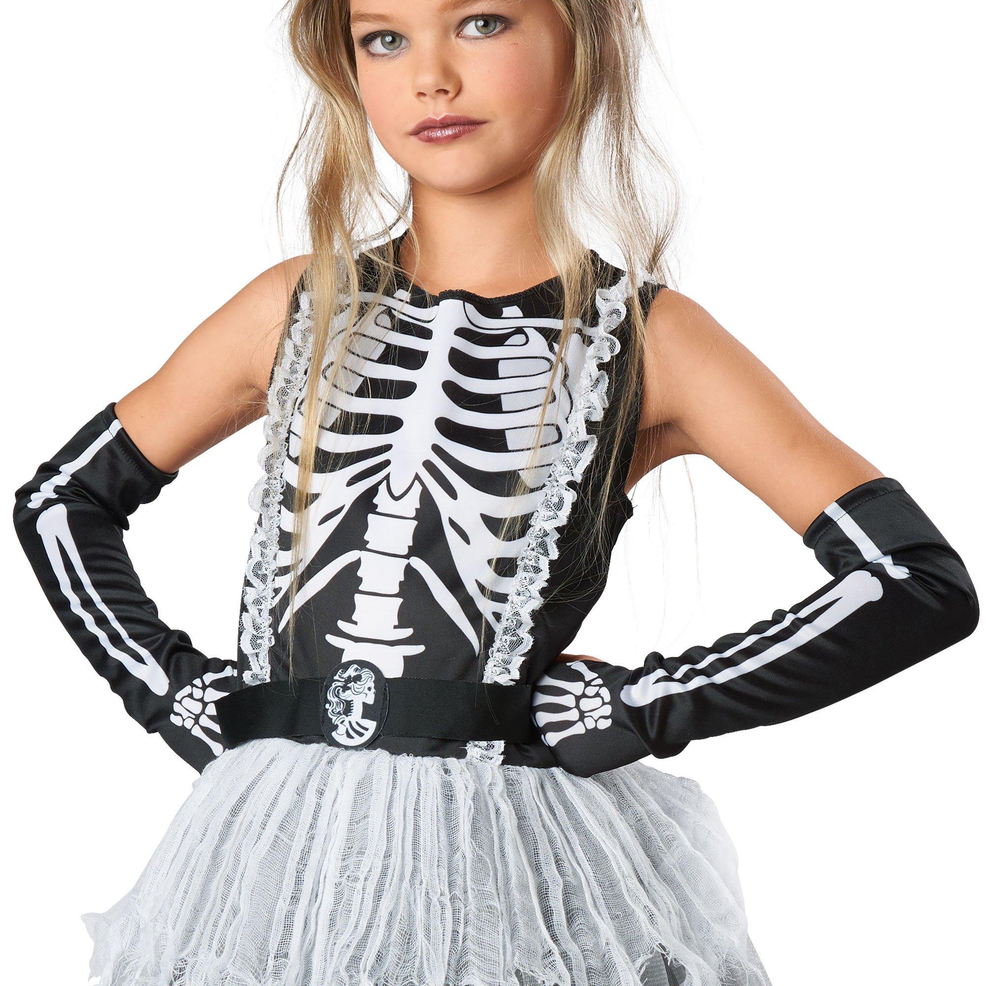 Kids' Ghostly Skeleton Costume