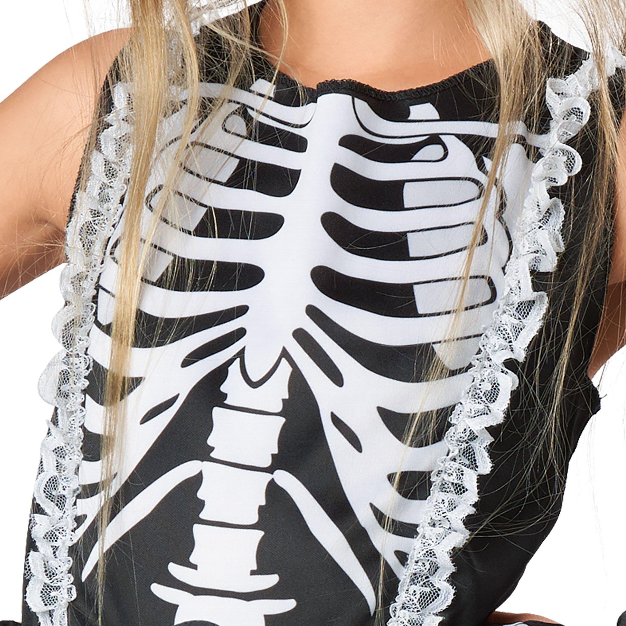 Kids' Ghostly Skeleton Costume