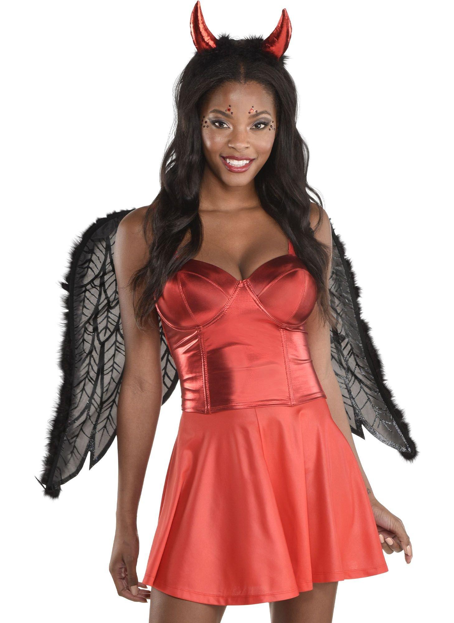 red corset top halloween
