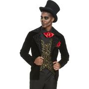 Adult Day of the Dead Jacket with Bow Tie