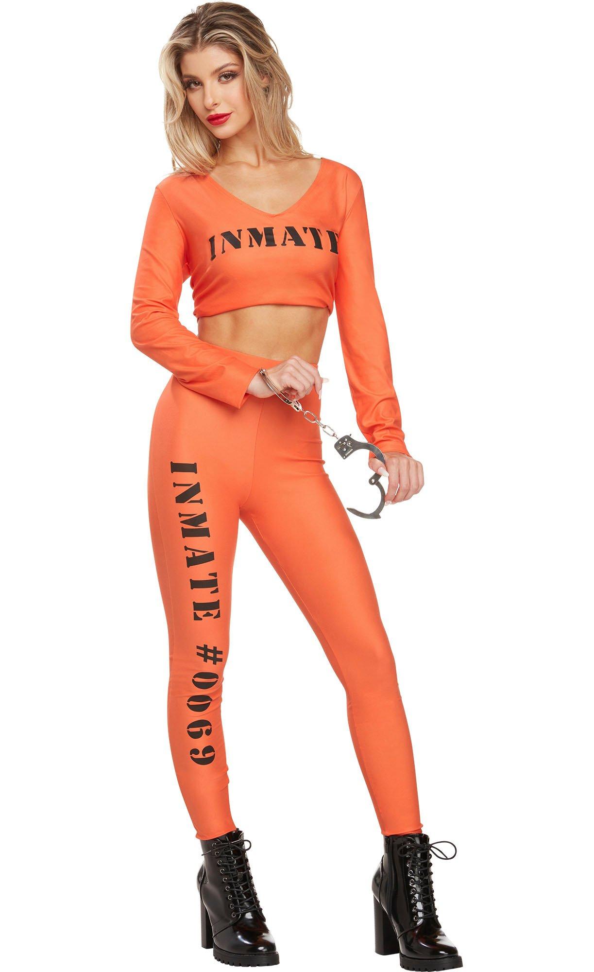 Party city hot sale orange jumpsuit