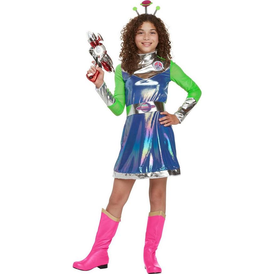 Spaced Out Womens Adult Cute Alien Halloween Costume 
